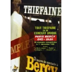 dvd hubert - félix thiefaine - en concert à bercy