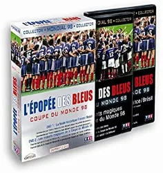 dvd l'épopée des bleus - coupe du monde 98 - édition collector