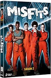 dvd misfits - saison 2