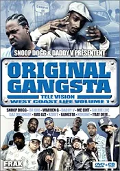 dvd original gangsta television - west coast life - volume 1