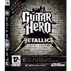 jeu ps3 guitar hero metallica