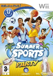 jeu wii famille en folie ! summer sports party