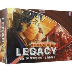 asmodee pandemic legacy - saison 1 - boite rouge