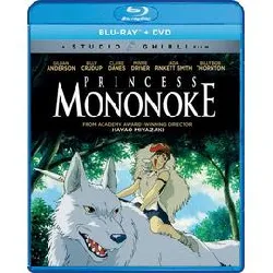 blu-ray princess mononoke [blu - ray] with dvd, widescreen, 2 pack