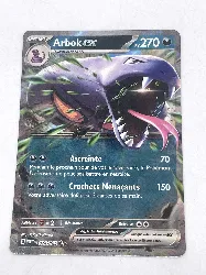 carte pokemon arbok ex 151 mew fr 024/165