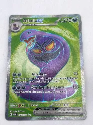 carte pokemon arbok ex 151 mew fr 185/165