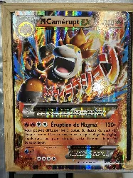 carte pokemon jumbo mcamerupt ex xy198