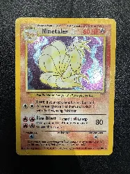 carte pokemon ninetales 12/102 holographique (1998)