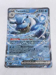 carte pokemon tortank ex 151 mew fr 009/165