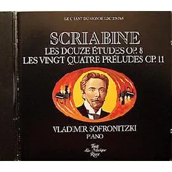 cd alexander scriabine - les douze etudes op.8, les vingt quatre preludes op.11