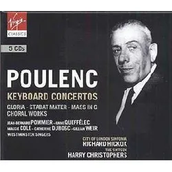cd francis poulenc - keyboard concertos, gloria - stabat mater - mass in g, choral works (2004)
