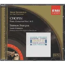 cd frédéric chopin - piano concertos nos. 1 & 2 (2000)