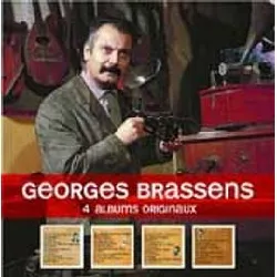 cd georges brassens - 4 albums originaux (2010)