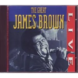 cd james brown - the great james brown live (1993)