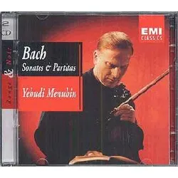 cd johann sebastian bach - sonates et partitas / sonatas & partitas / sonaten & partiten