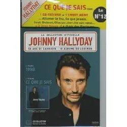 cd johnny hallyday - ce que je sais (2011)