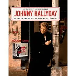 cd johnny hallyday : rough town - n°42 de la collection officielle 50 ans de carrière - 50 albums de légende