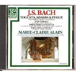 cd js bach toccata, adagio et fugue bvw 564..