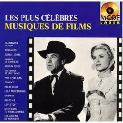 cd les plus célèbres - musiques de films (1987)