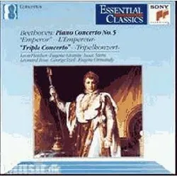 cd ludwig van beethoven - piano concerto no. 5 'emperor' - 'triple concerto' (1991)