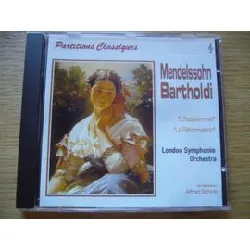 cd mendelssohn - bartholdi - l'italienne - la réformation - partitions classiques