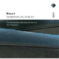 cd mozart: sym nos 25 - 29 & 33