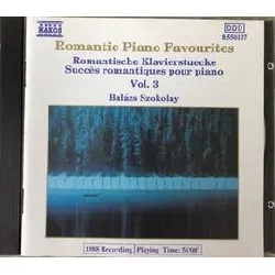 cd romantic piano favourites - succès romantiques pour piano vol. 3