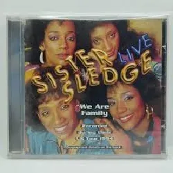 cd sister sledge - live - we are family (1996)