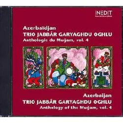 cd trio jabbar garyaghdu oghlu - anthologie du mugam vol. 4