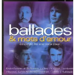 cd various - ballades & mots d'amour (2000)