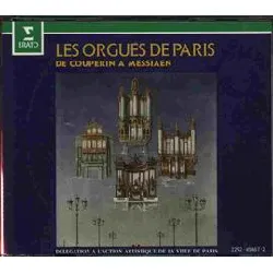 cd various - les orgues de paris de couperin a messiaen (1992)