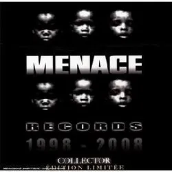 cd various - menace records 1998 - 2008 collector (2008)