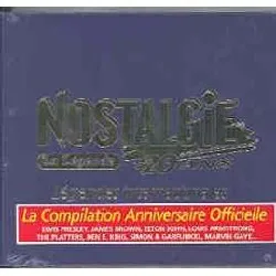 cd various - nostalgie, la légende, 20 ans - légendes internationales (2003)