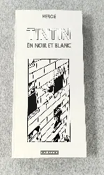 coffret tintin en noir et blanc 9 mini bd edition casterman 1986-1987