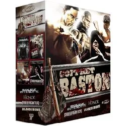 dvd baston : banlieue interdite + honor + freefighter + blood & bone - pack