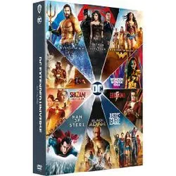 dvd coffret dc extended universe 11 films dvd