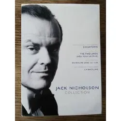 dvd collection jack nicholson : chinatown, the two jakes, en route vers de sud, la brûlure