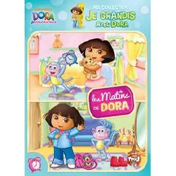 dvd dora l'exploratrice - ma collection : je grandis avec dora - les matins de dora