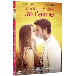 dvd j’ai failli te dire je t’aime dvd