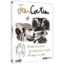 dvd jean cocteau - coffret - la belle et la bête + le testament d'orphée + le sang d'un poête