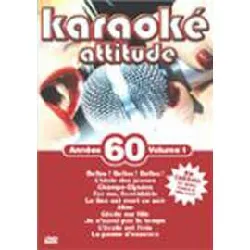 dvd karaoké attitude - années 60 - volume 1