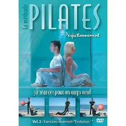 dvd la méthode pilates - perfectionnement - vol. 2 : exercices essentiels 'evolution 1'