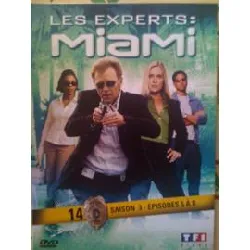 dvd les expert miami - saison 3 - episodes 5 a 8