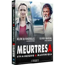 dvd meurtres à¿ strasbourg & martinique : hélène de fougerolles, olivier marchal, olivier sitruk, sara martins