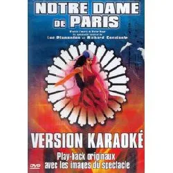 dvd notre dame de paris version karaoké