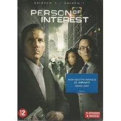 dvd person of interest - saison 1