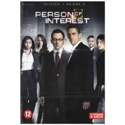 dvd person of interest - saison 3 - edition benelux