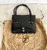 hermès sac loto en cuir noir vintage