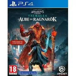 jeu ps4 assassin's creed valhalla extension : l'aube du ragnarök (code in a box) standard edition ps4