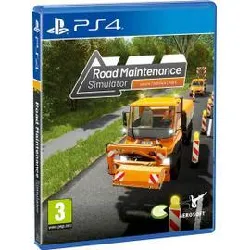 jeu ps4 road maintenance : simulator ps4